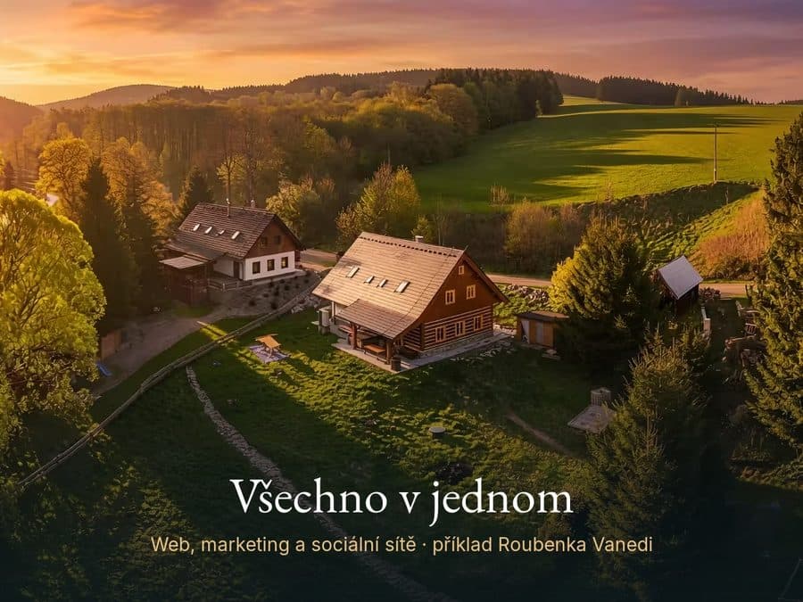 Příspěvek Všechno v jednom s Roubenkou Vanedi, který vyrobil skill Příspěvky a videa na sítě.