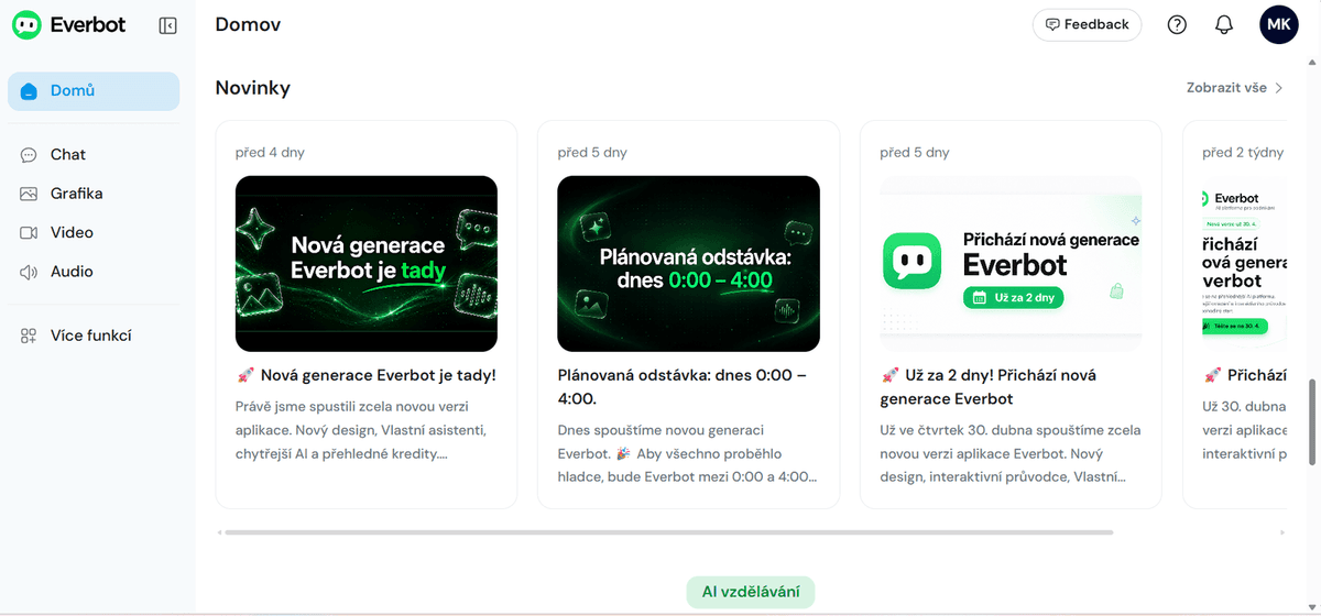 Everbot pro tvorbu fotek a videí pro ubytování (2026)